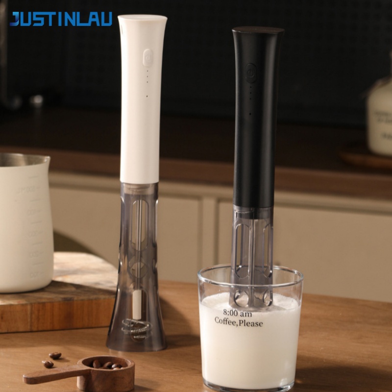 Electric Milk Frother Handheld - Ручной электрический вспениватель молока JUSTINLAU, 3