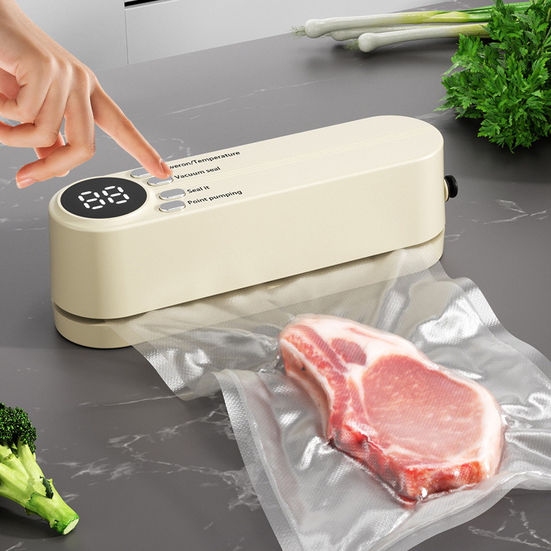 Миниатюрный беспроводной вакуу – обзор и цена Food Vacuum Sealer Machine